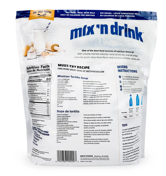 Mix'n Drink Instant Skim Milk